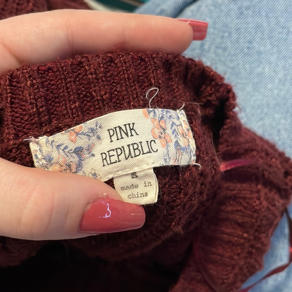 Pink Republic sweater